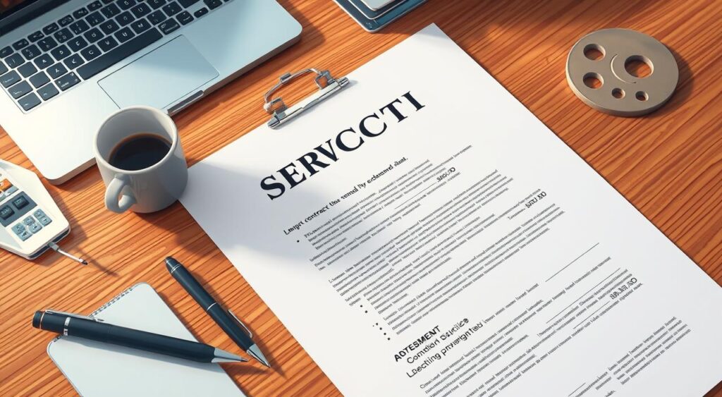 Contrato de prestação de serviços Contrato de prestação de serviços
