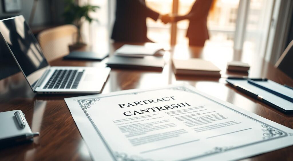 contrato de parceria empresarial