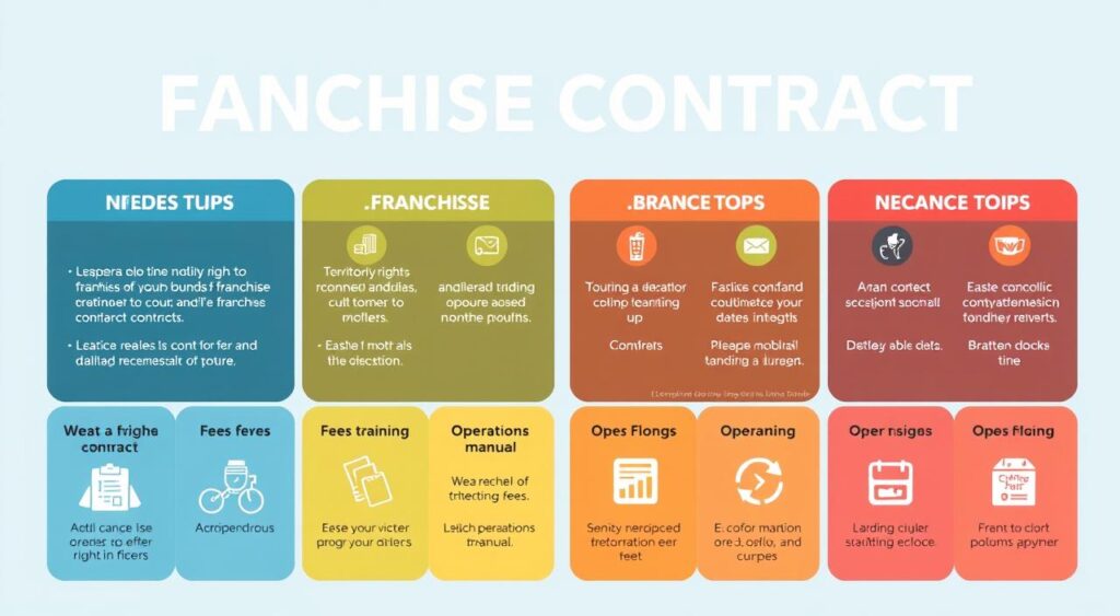 tipos de contrato de franquia