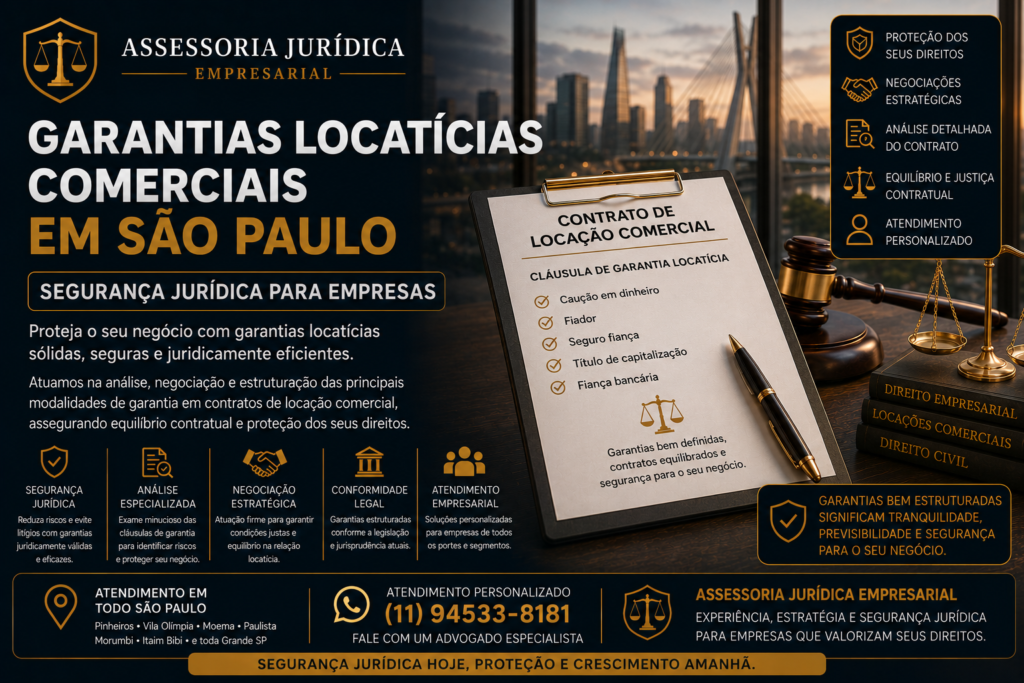 Garantias Locatícias Comerciais em São Paulo | Segurança Jurídica para Empresas 2 Garantias Locatícias Comerciais em São Paulo