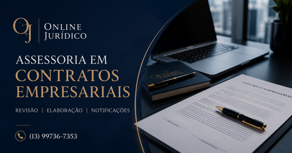 Assessoria em contratos empresariais no Online Jurídico
